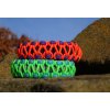 Paracord 100 metráž NEON zelená