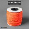 PARACORD 100 BARVA NEON ORANŽOVÁ