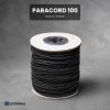 PARACORD 100 BARVA ČERNÁ