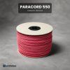 paracord 550 diamant růžový