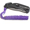 paracord závěska s micro fialová
