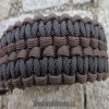 Paracord opasek hnědo černý