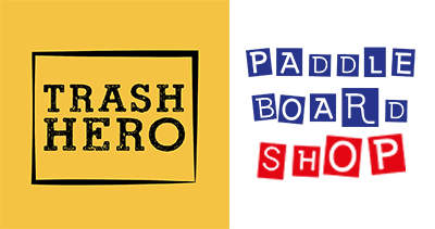 Trash Hero Praha úklid břehů Vltavy na paddleboardech