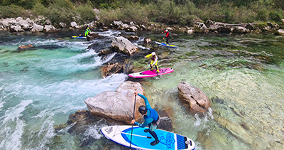 Soča TAMBO SUP kemp červen 22