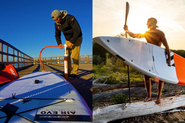 Nafukovací a pevný paddleboard – srovnání