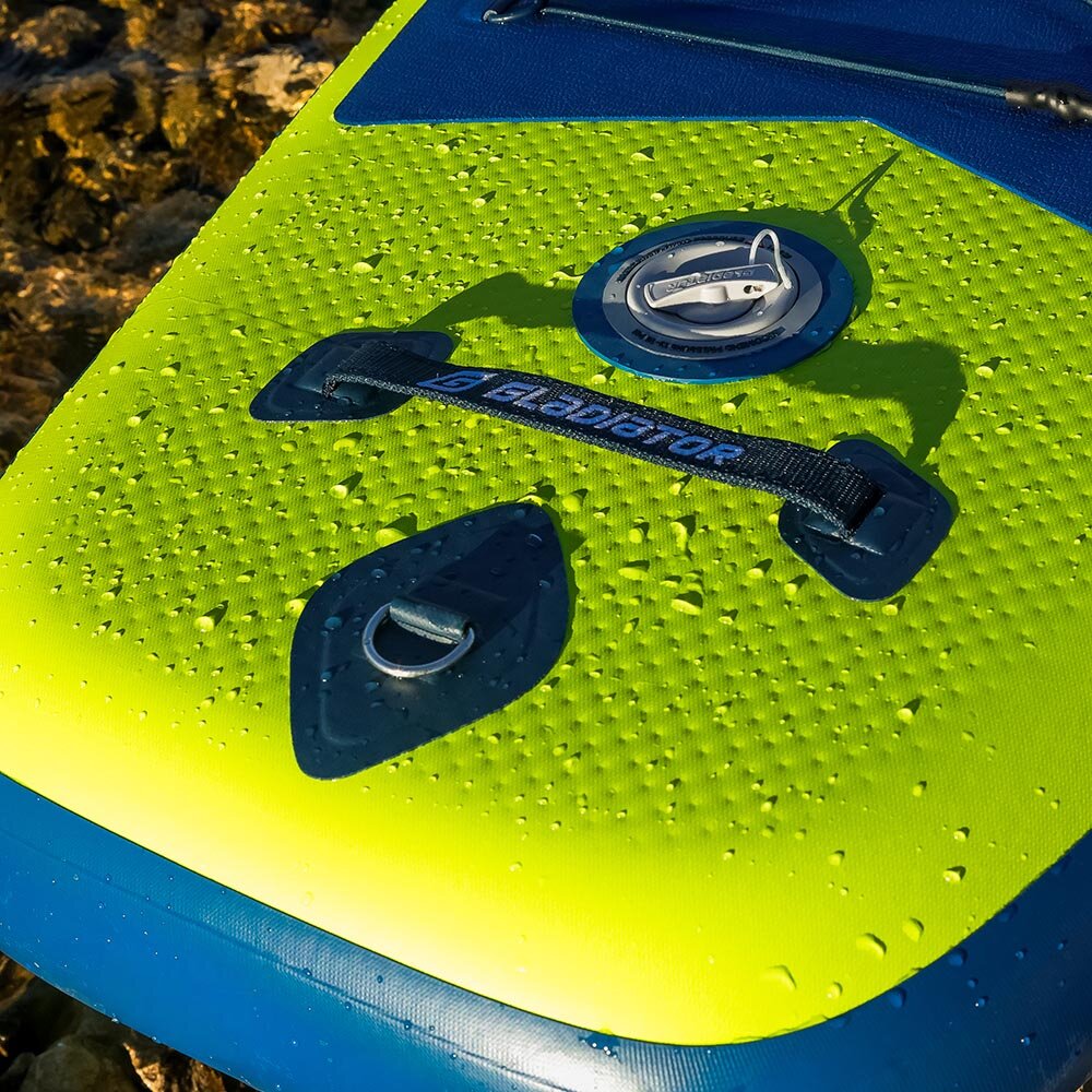 Ventil, madlo a D-ring – Gladiator One 11'4 Lime