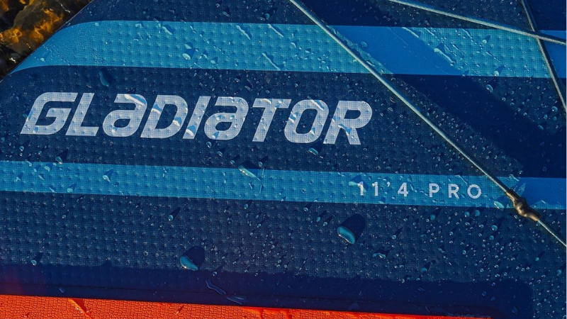 Gladiator Pro 11.4 paddleboard detail