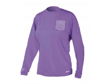 Dámské triko NP Contender Tee L/S fialové