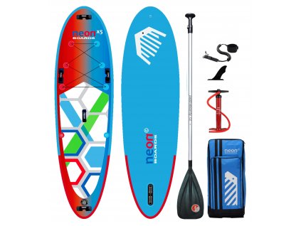 Nafukovací paddleboard Neon X5 All Family  10'4"x34"x5"