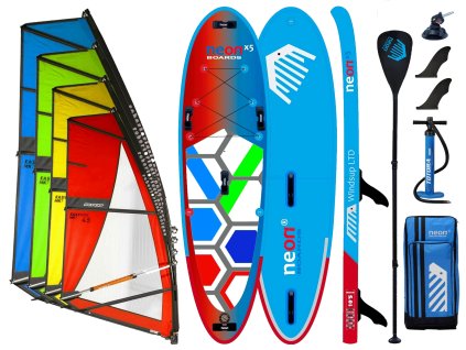 Neon X5 10´5 2021 Windsup set s RRD Easyride 3.5 5.0