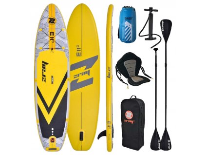 paddleboard zray e 11 11 0 32 combo kajak set neon dry bag
