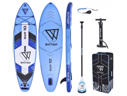 Sar paddleboard wattsup komplet padlo leash pumpa batoh paddleboardy karlin