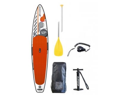 106 destky komplet touring race nafukovaci paddleboard gladiator sup karlin