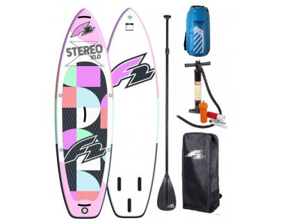 plovak f2 stereo 10 pink paddleboardy karlin