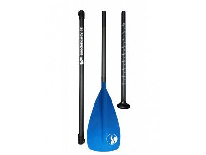 3 pieces blue ABS carbon plastic