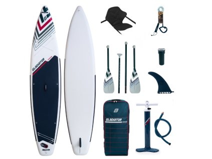 combo pack nafukovaci paddleboard gladiator origin touring 12 6 x32 x6 komplet cely set