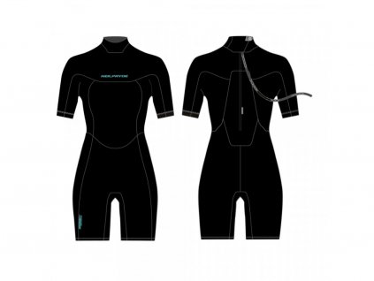 16467 1 neilpryde nexus short back zip black windsurfingkarlin