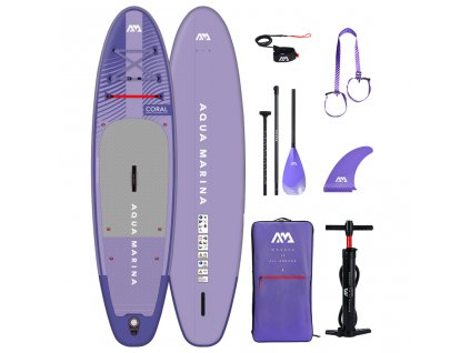 nafukovaci paddleboard coral damsky Night Fade new model 2023 aqua marina