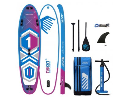 Nafukovací paddleboard Neon X1 Lady Round