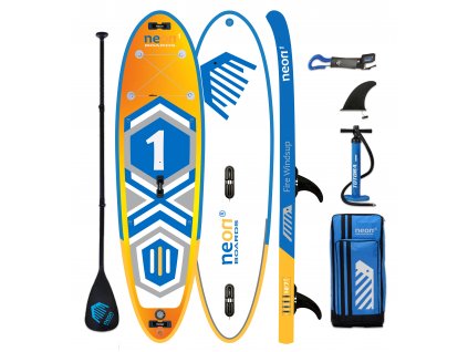 neon 1 Fire Windsup B with Alu 3 pieces paddle A