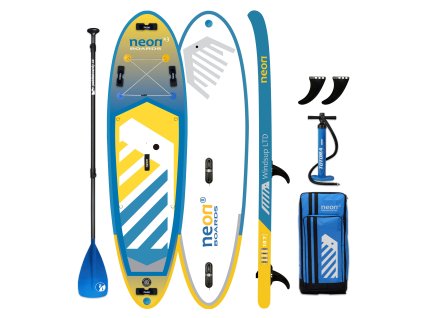 Neon X3 windsup 10'7 with blue paddle