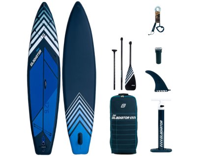 Nafukovací paddleboard Gladiator Pro Wide 12'6x34x6