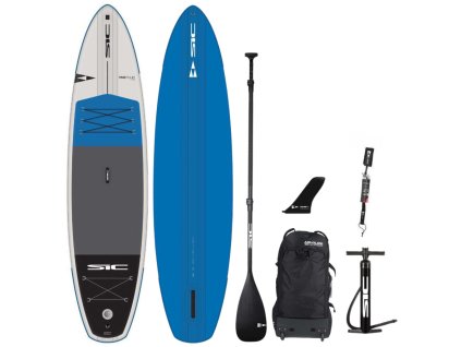 paddleboard sic maui tao air tour 11 0 x32 x6 grey blue