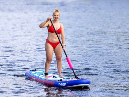 paddlleboard neon 3 nafukovaci na vode allround neon