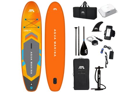 Nafukovací paddleboard Aqua Marina Go Turbo s motorem - 10'6''x32''x6"