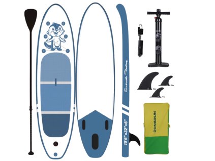 Nafukovací rodinný paddleboard Dongrun All-Round Blue 10’6"×32"x6"