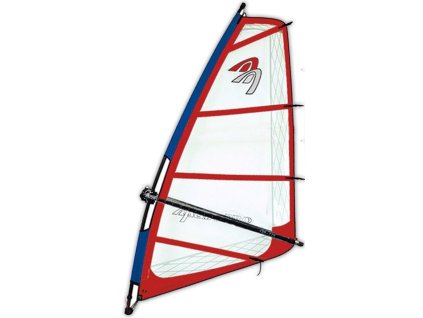 pánské oplachtění Ascan Pro rigg 5.0 red www.windsurfingkarlin.cz