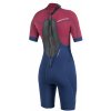 neopren spark damsky back zip red navy windsurfing karlin