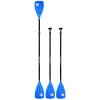 set kayak sup 2 modré pádla na paddleboardy