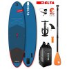 nafukovací paddleboard DELTA 10'8 with orange paddle SUP Karlín