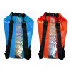 Neon Dry bag orange 25 litres back web