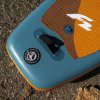 Nafukovací paddleboard F2 Glide WS 10'8''x32x6 Petrol madlo vzadu