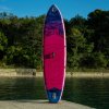 paddleboard iboard 1 purple palm design