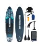 Combo pack nafukovací paddleboard SUN REFLECTIONS XXL - 11'6''x35''x6'' Forest Grey