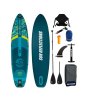 Combo pack nafukovací paddleboard SUN REFLECTIONS XXL - 11'6''x35''x6'' Emerald Drift paddleboardy.cz