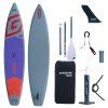 Nafukovací paddleboard Gladiator One Red 12'6x32x6