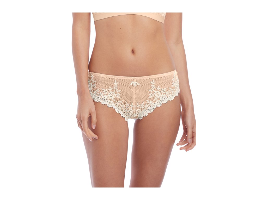 Embrace Lace Naturally Nude Ivory Tanga Brief