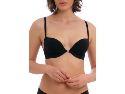480x672 pdp mobile WE600416 BLK primary Wacoal Accord Black UW Front Fastener Bra.