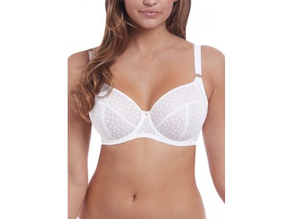 Freya Lingerie Starlight White Underwired Hero Balcony Side Support K Cup Bra