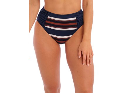 FS503478 DEA primary Fantasie Swim Ocean Cove Deep Sea High Waist Bikini Brief