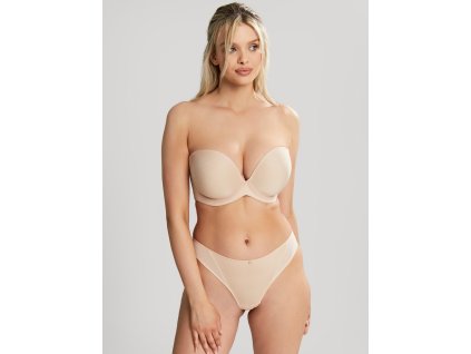 6.Cleo Core Faith Strapless 10660 BrazilianBrief 10662 Latte T FR2 19945 44218