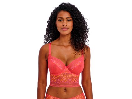 480x672 pdp mobile AA402820 SBE primary Freya Lingerie Sydnie Strawberry Ice Underwired Longline Bra
