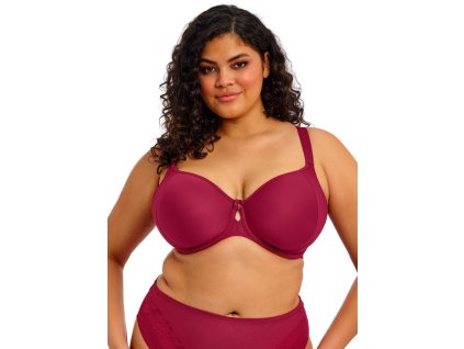 480x672 pdp mobile EL302710 ROG primary Elomi Lingerie Nerina Rouge Underwired Moulded Spacer Bra