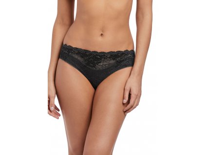 WE135005 CHL primary Wacoal Lingerie Lace Perfection Charcoal Brief