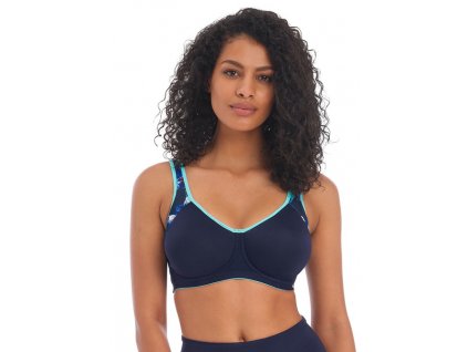 AC4892 NIE primary Freya Active Sonic Nightshade Underwired Moulded Spacer Sports Bra