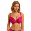 480x672 pdp mobile AA403731 RAY primary Freya Lingerie Laurine Raspberry Underwired Moulded Plunge T Shirt Bra